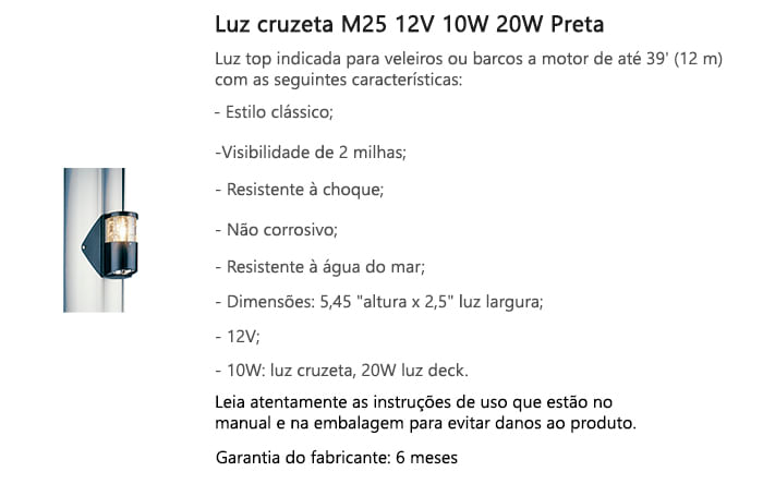 luz-cruzeta-m25-12v-preta