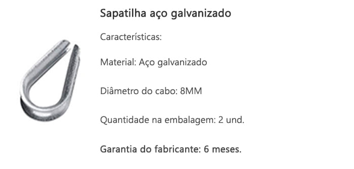 sapatilha-aco-galvanizado-8mm-2und