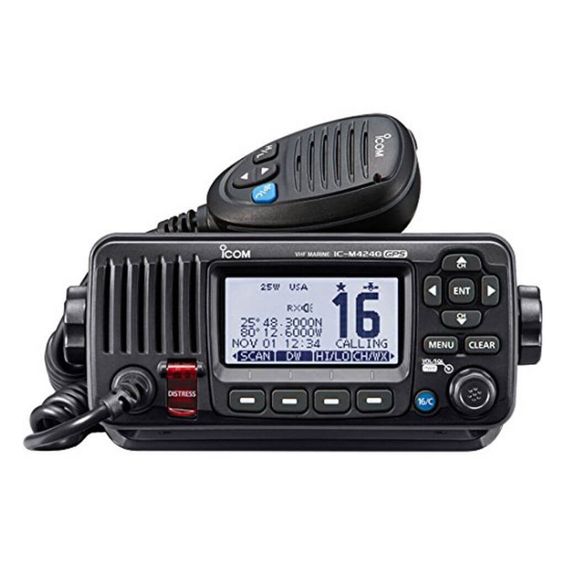 RADIO-VHF-ICOM-IC-M424G-GPS-PRETO-FIXO