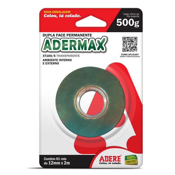 Fita-Dupla-Face-Adesiva-Adermax-XT100-Verde-De-12mm-x-2m-01